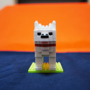 秋田犬ミニブロック