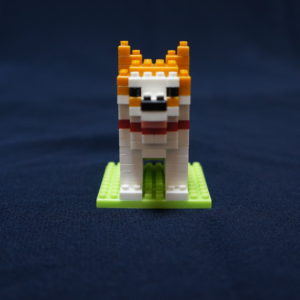 秋田犬勇者組み立てタイプ